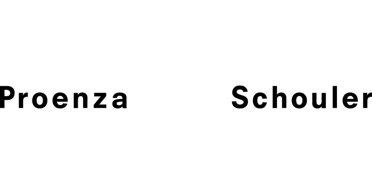 Proenza Schouler Llc Proenza Schouler Llc