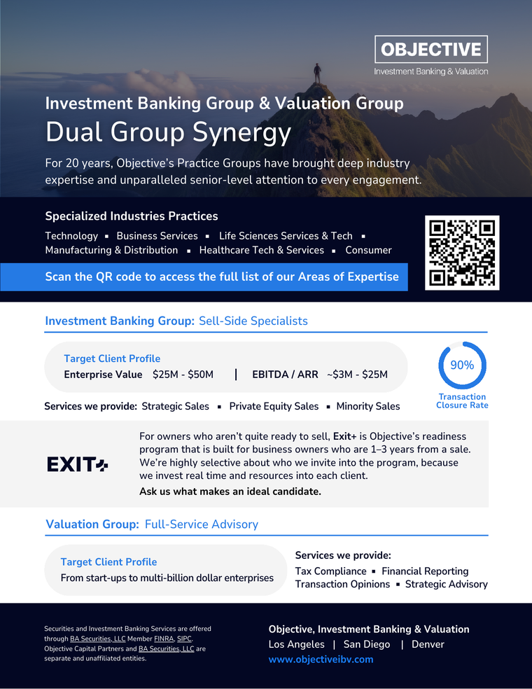Objective Referral Partner Tearsheet